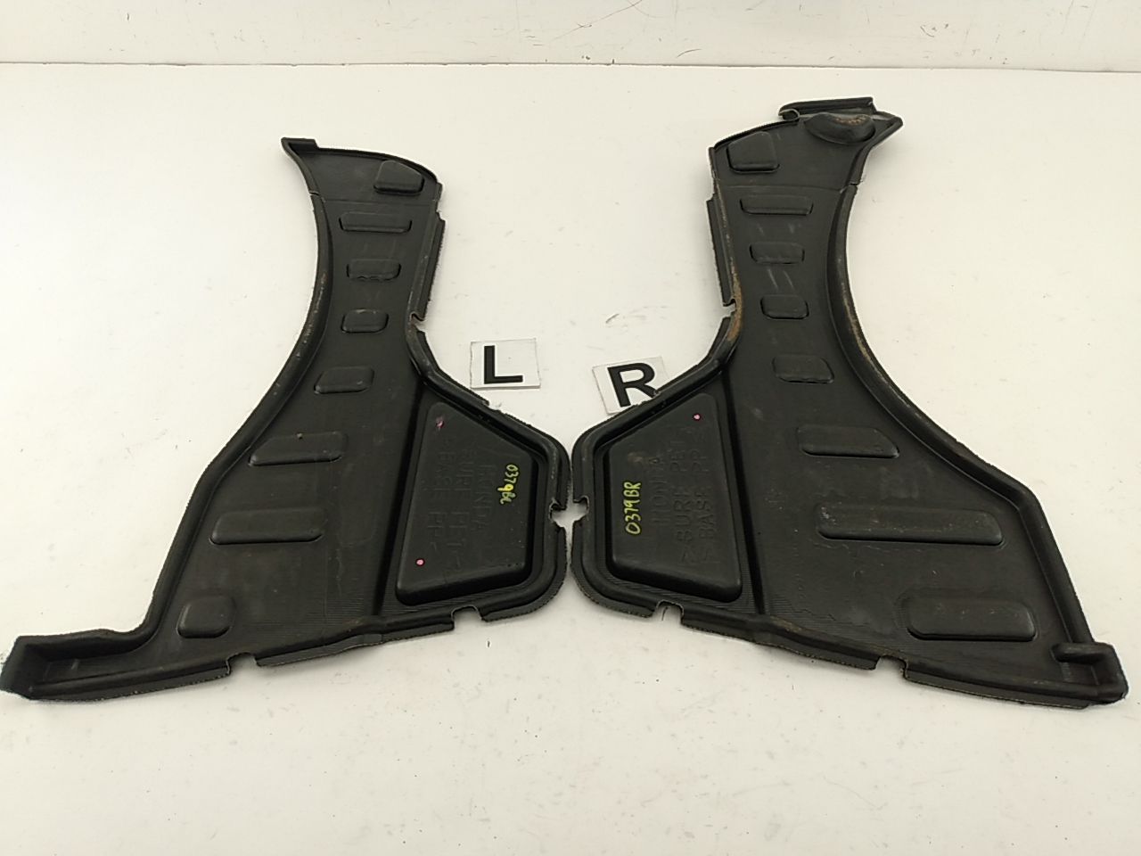 Acura RSX Pair Of Rear Trunk Floor Carpet Trim Panels