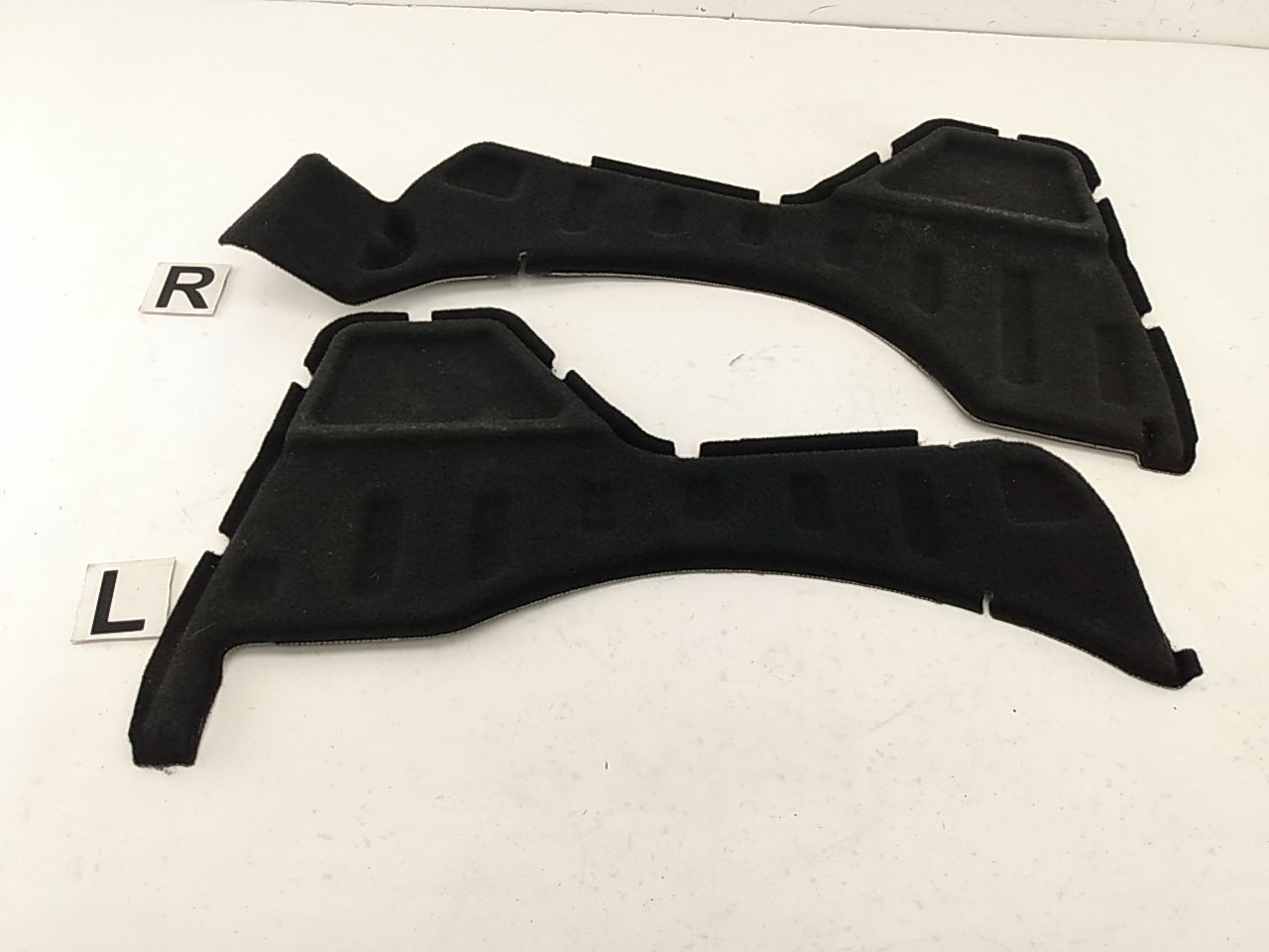 Acura RSX Pair Of Rear Trunk Floor Carpet Trim Panels