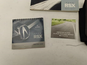 Acura RSX Owner's Manual Portfolio Guide Book - 0