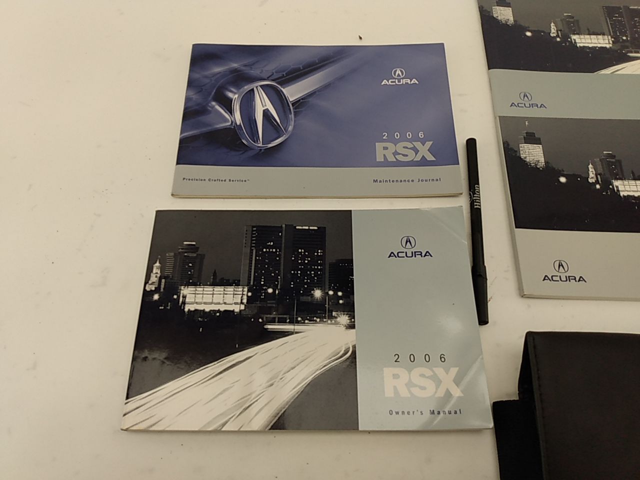 Acura RSX Owner's Manual Portfolio Guide Book