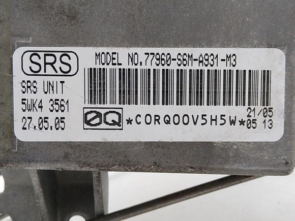 Acura RSX Airbag Control Module