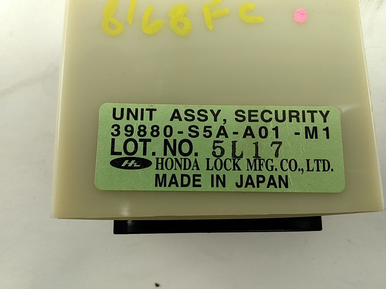 Acura RSX Security Control Module