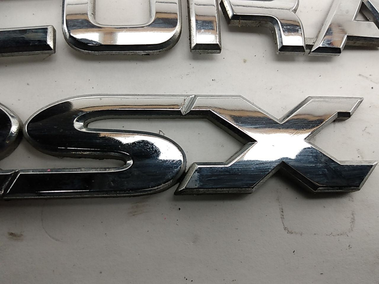 Acura RSX Set Of Rear Badge Emblems