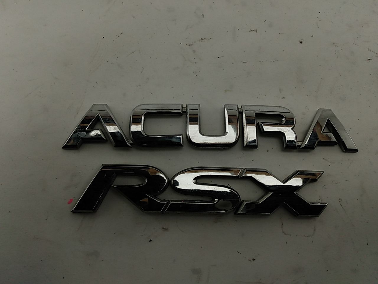 Acura RSX Set Of Rear Badge Emblems