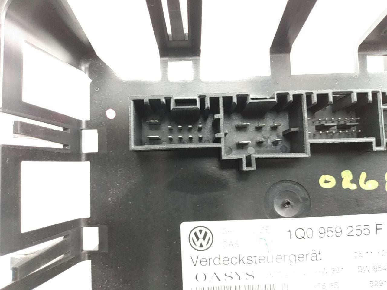 Volkswagen Eos Sunroof Control Module