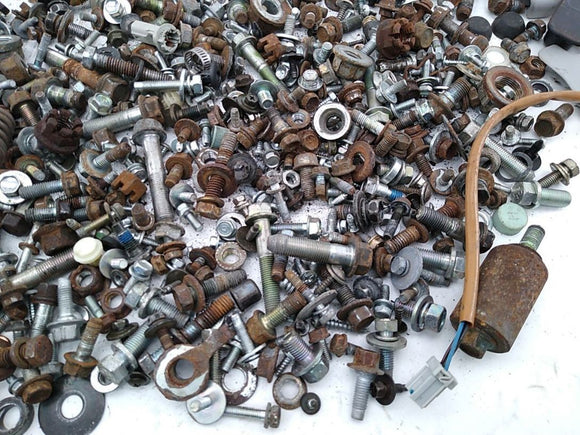 Acura RSX Dismantling Hardware Fasteners Bolts Nuts