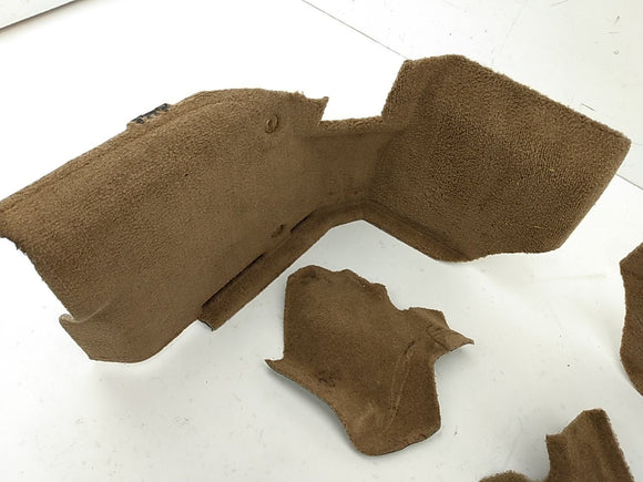 Chevrolet Corvette Set Of Rear Quarter Trim Carpets