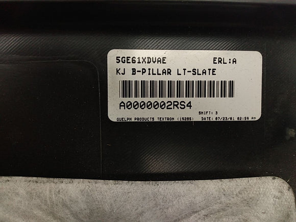 Jeep Liberty Pair Of Upper B Pillars