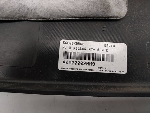 Jeep Liberty Pair Of Upper B Pillars