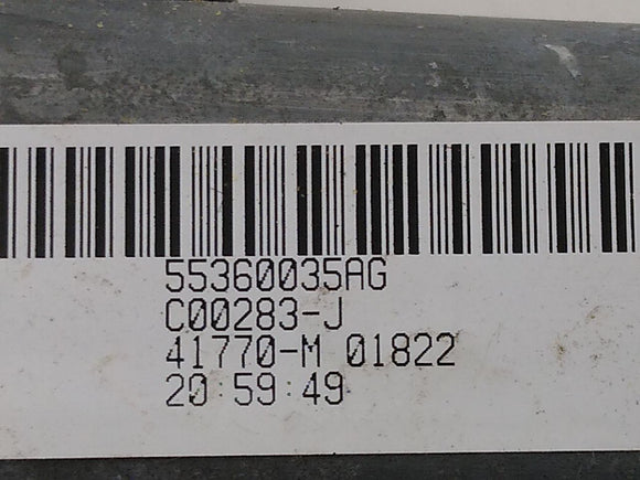 Jeep Liberty Driver Left Rear Door Window Regulator