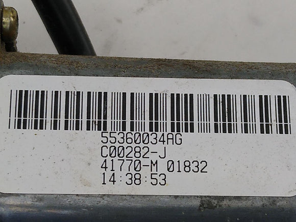 Jeep Liberty Passenger Right Rear Door Window Regulator