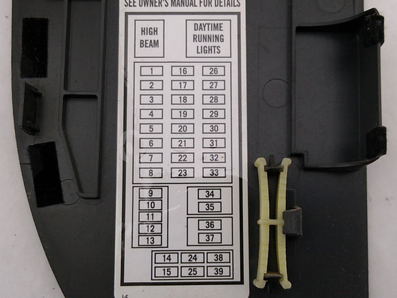 Jeep Liberty Pair Of Dashboard End Cap Trims