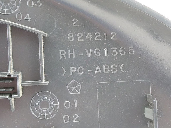 Jeep Liberty Pair Of Dashboard End Cap Trims