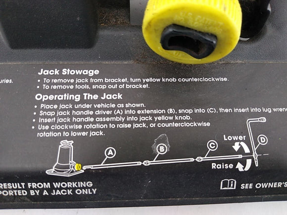 Jeep Liberty Spare Tire Tool Kit