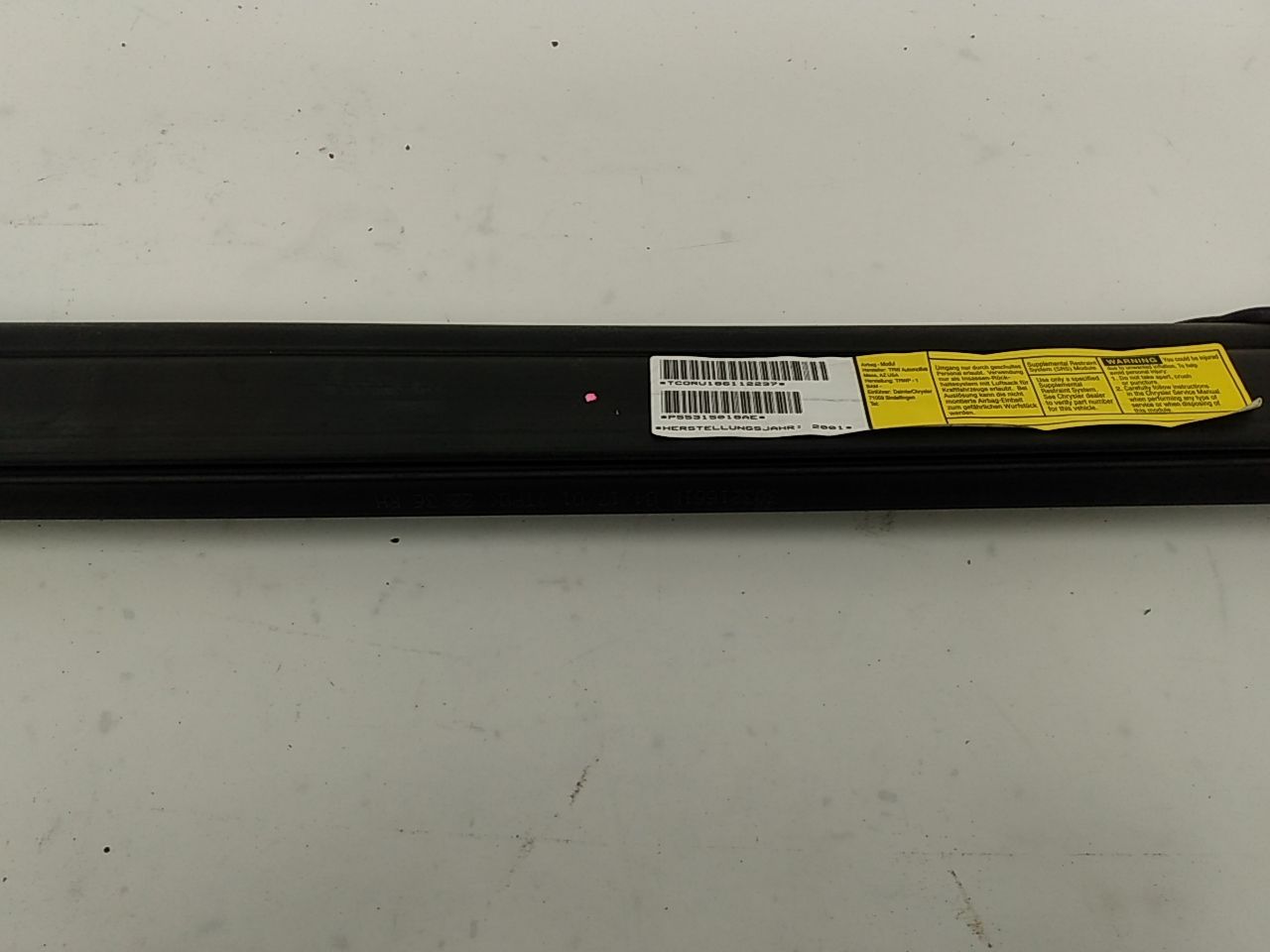 Jeep Liberty Passenger Right Roof Curtain Airbag