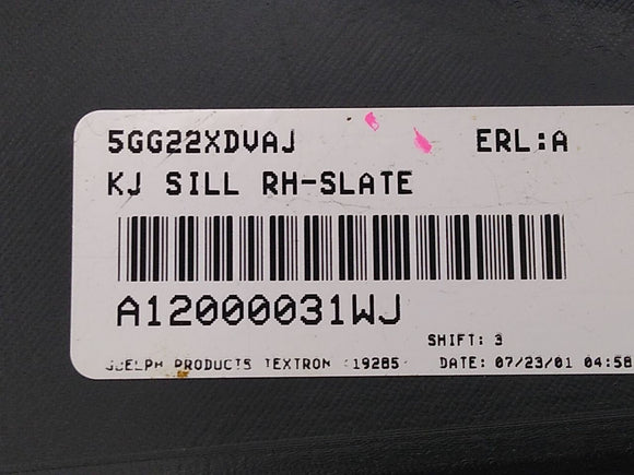 Jeep Liberty Pair Of Door Post Sill Kick Trims