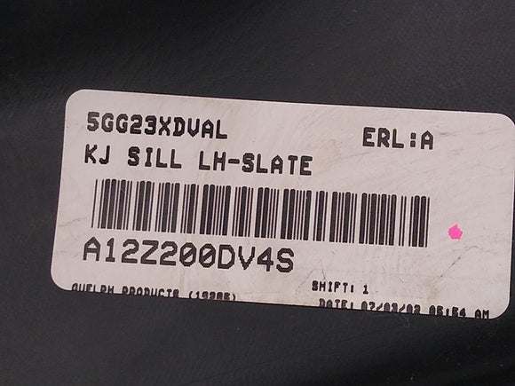 Jeep Liberty Pair Of Door Post Sill Kick Trims