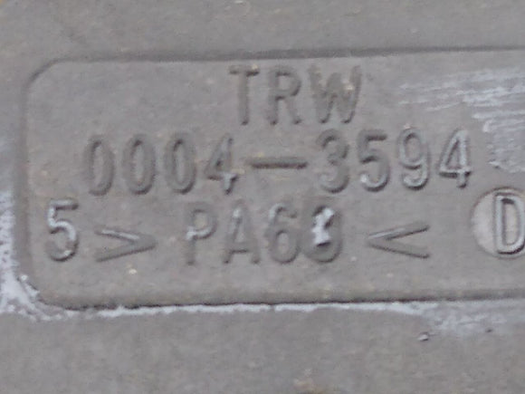 Jeep Liberty Pair Of Front Seat Belt Retractors
