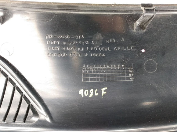 Jeep Liberty Windshield Cowl Vent Panel