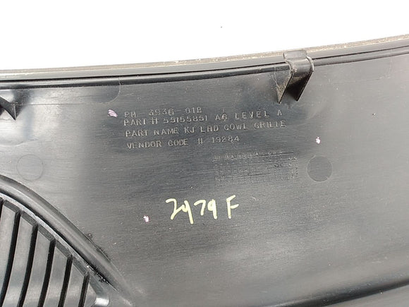 Jeep Liberty Windshield Cowl Vent Panel