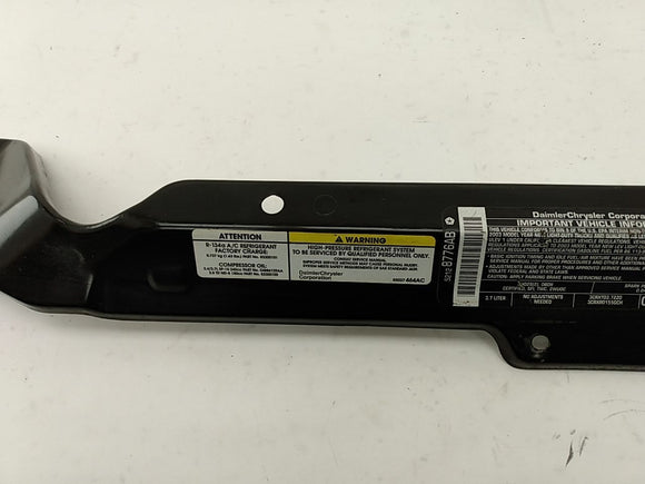 Jeep Liberty Upper Radiator Core Support