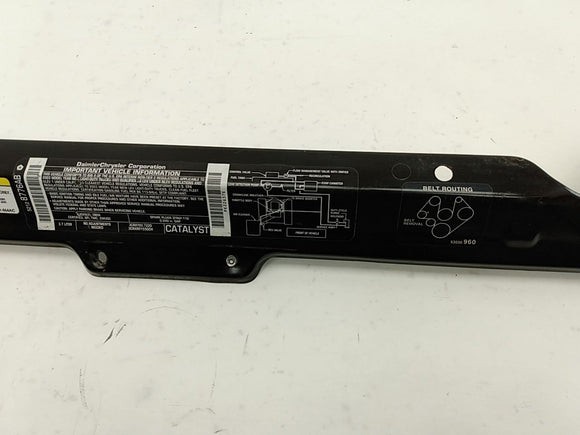 Jeep Liberty Upper Radiator Core Support