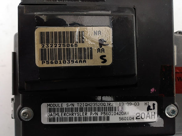 Jeep Liberty Body Control Module BCM