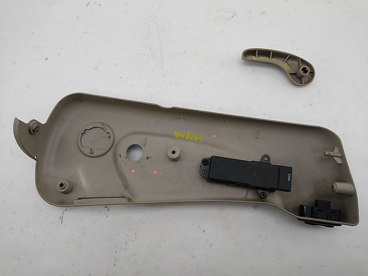 Jeep Liberty Passenger Right Front Lower Seat Trim Switch