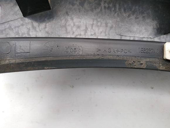 Hummer H3 Passenger Right Rear Upper Quarter Molding Trim