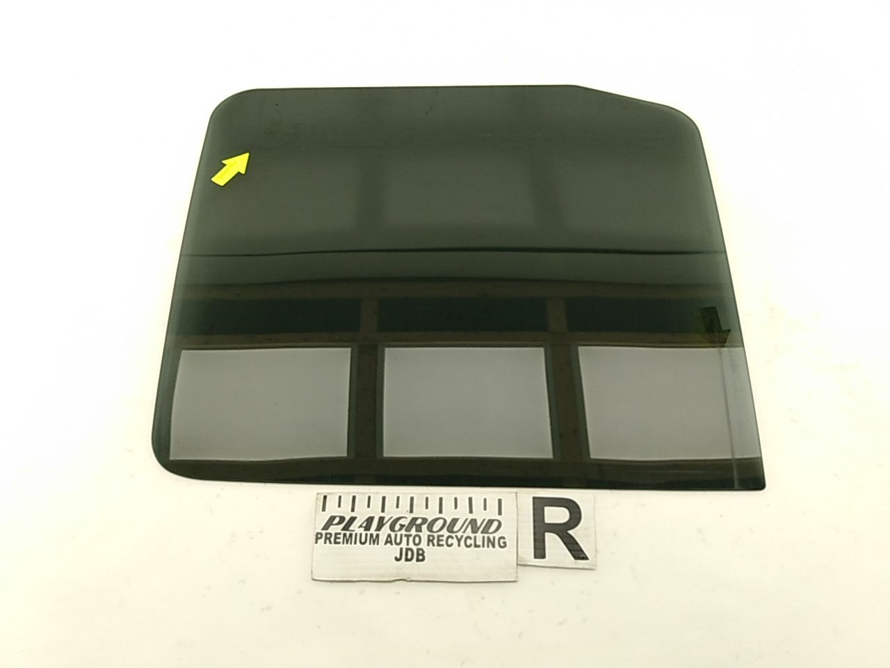 Hummer H3 Rear Passenger Right Door Glass