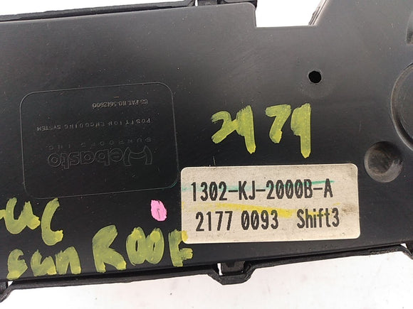 Jeep Liberty Sunroof Control Module