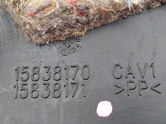 Hummer H3 Front Driver Left Kick Trim Panel