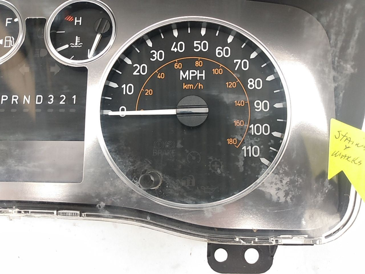 Hummer H3 Speedometer Cluster