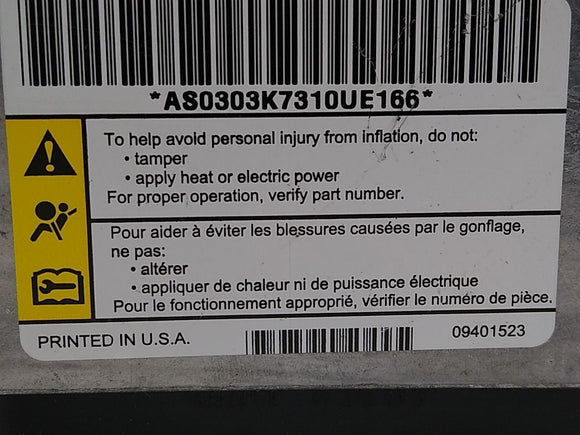 Hummer H3 Airbag Control Module