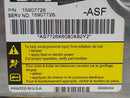 Hummer H3 Airbag Control Module-10