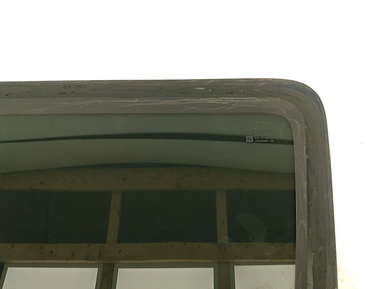 Hummer H3 Driver Left Rear Quarter Glass