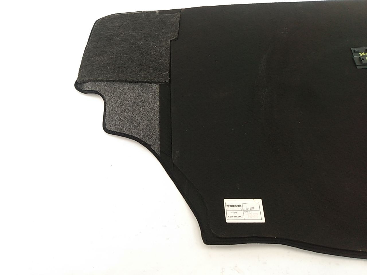 Mercedes CLK430 Trunk Carpet Liner