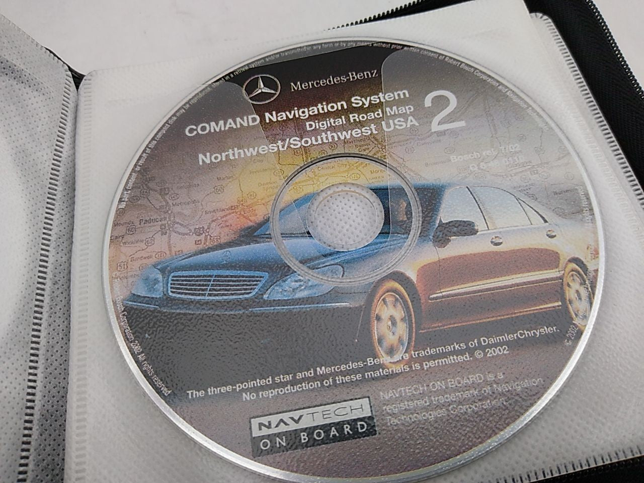 Mercedes CLK430 Owners User's Guide CD Player