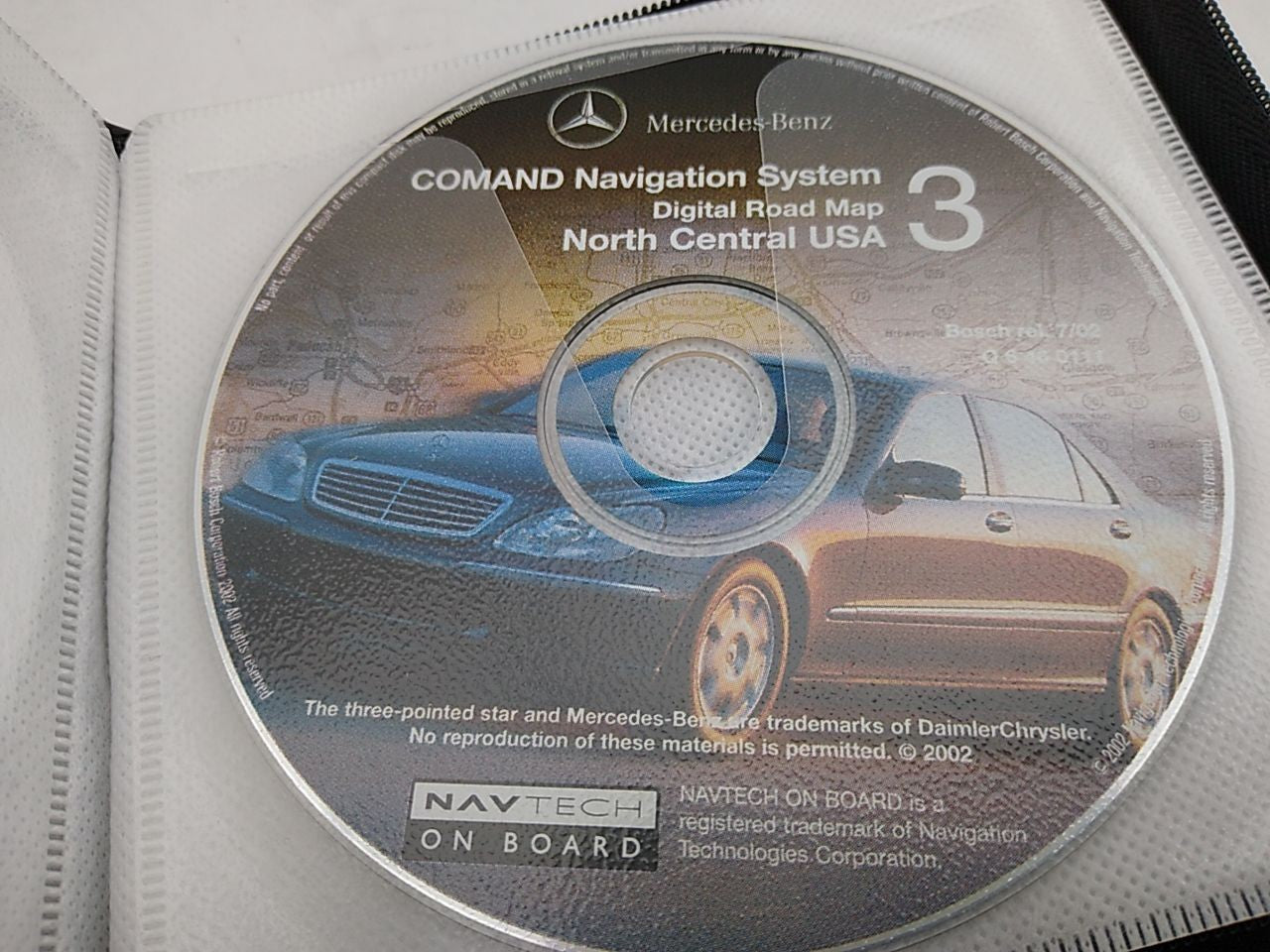 Mercedes CLK430 Owners User's Guide CD Player