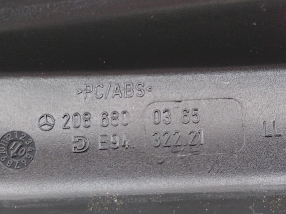 Mercedes CLK430 Driver Left Front Dash Light Switch Trim