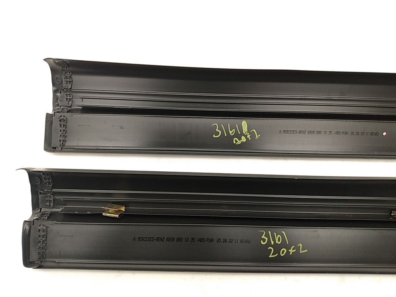 Mercedes CLK430 Pair Of Door Sill Trims