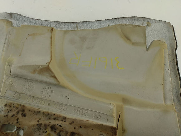 Mercedes CLK430 Passenger Right Front Liner Carpet Trim