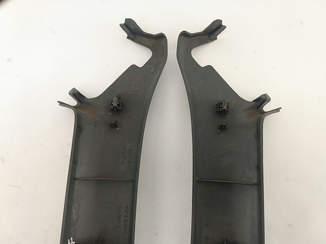 Honda Del Sol Pair Of Interior A Pillar Trims | Playground PAR
