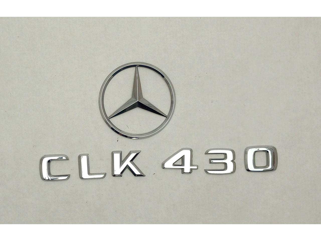 Mercedes CLK430 Trunk Badge Emblem