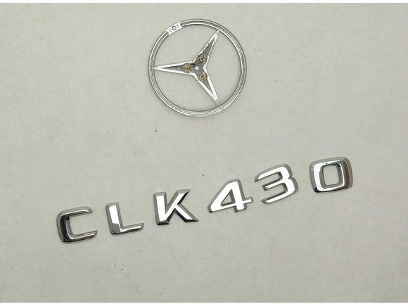 Mercedes CLK430 Trunk Badge Emblem