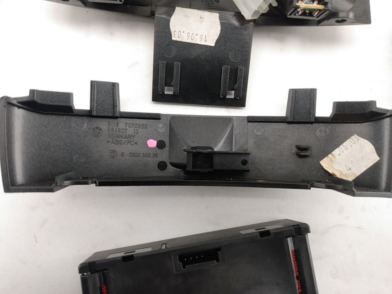 BMW 745I Set Of Interior Control Switches