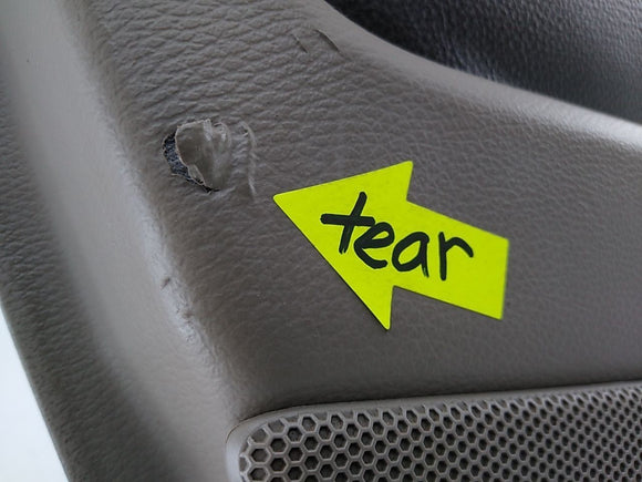 Volvo V70 Passenger Right Rear Door Trim Panel Card