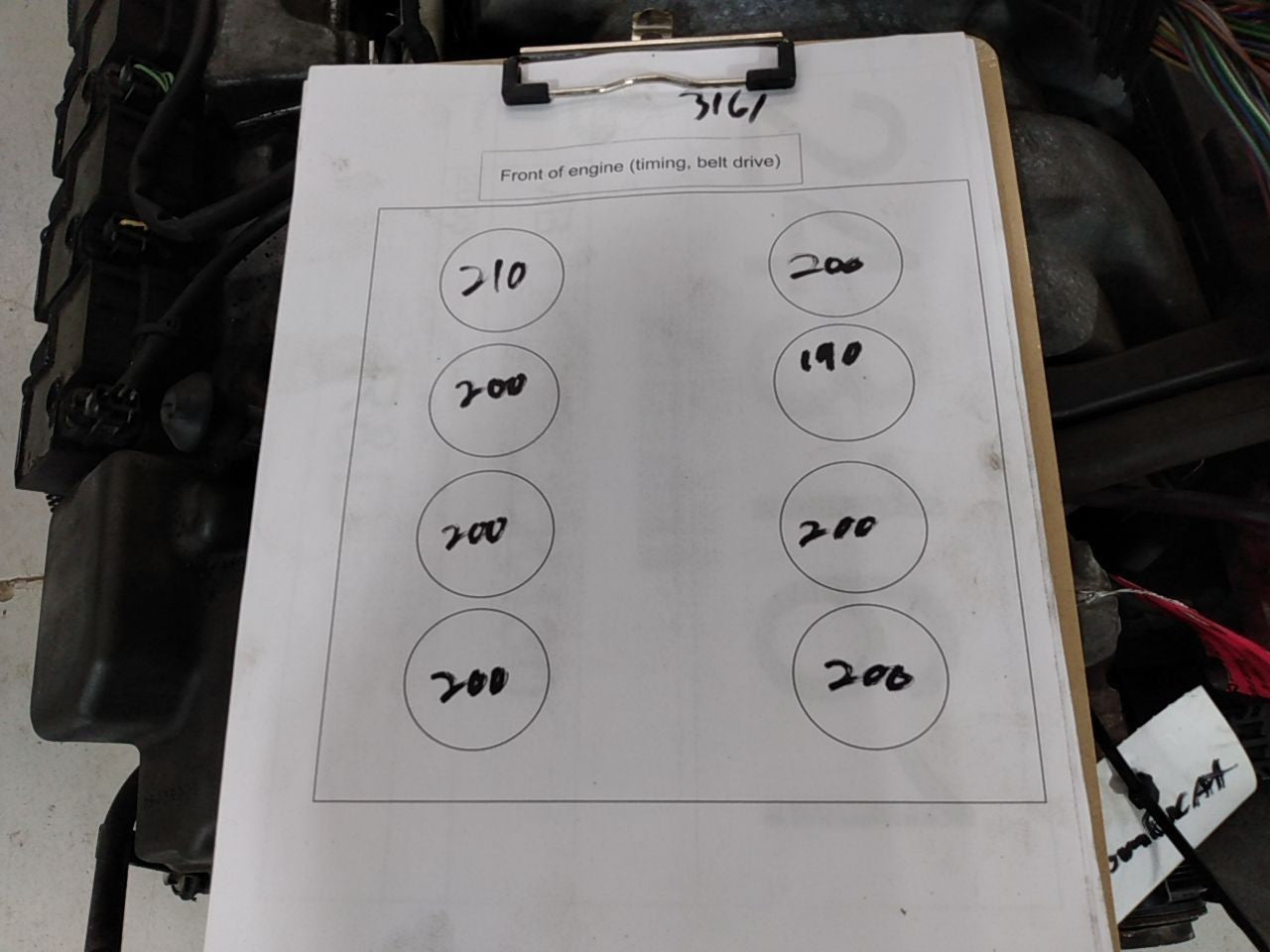 Mercedes CLK430 Engine Assembly