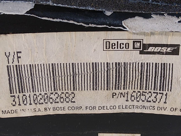 Corvette C4 Driver Left Front Door Speaker Box