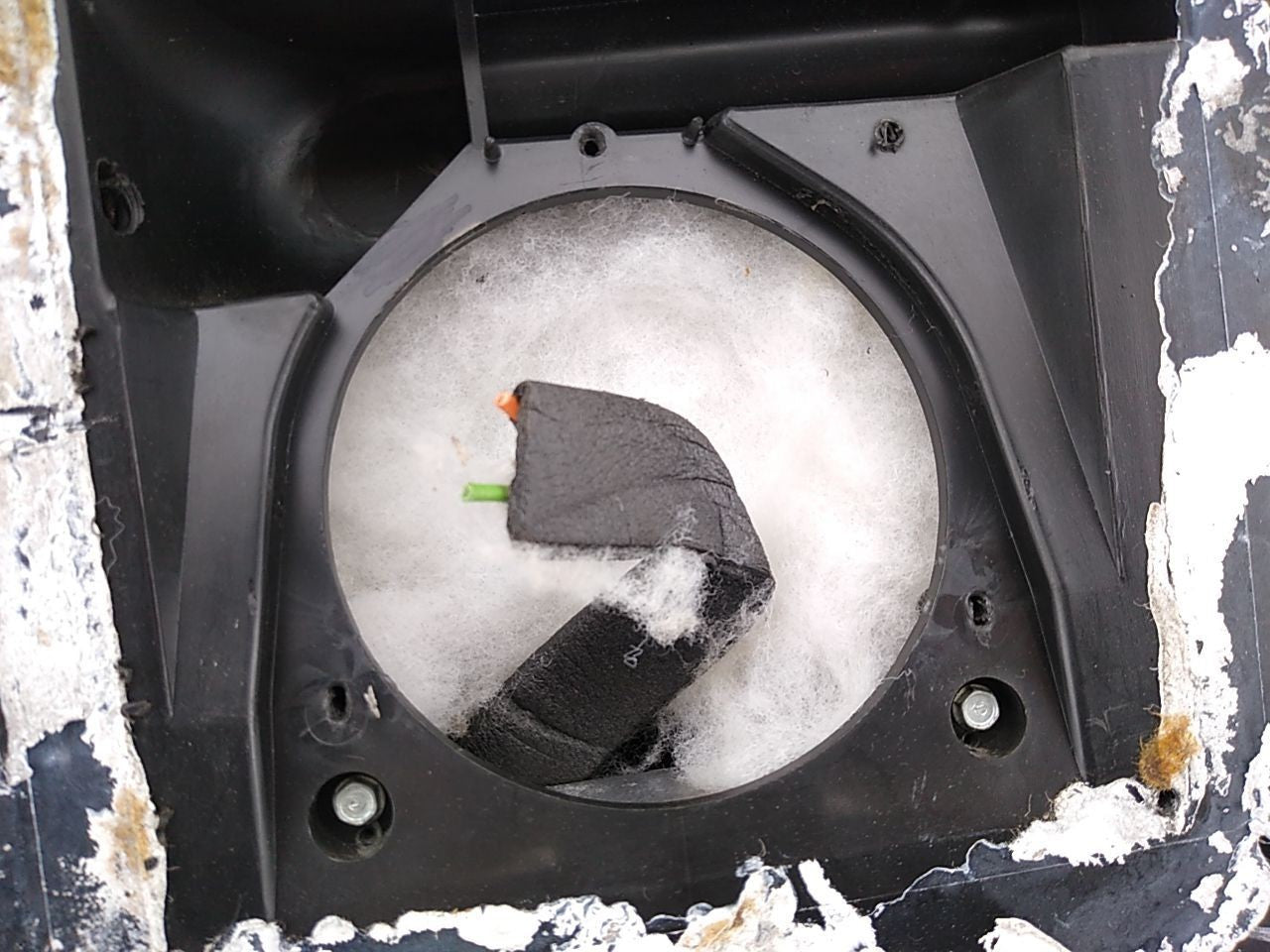 Corvette C4 Passenger Right Front Door Speaker Box | Playground PAR